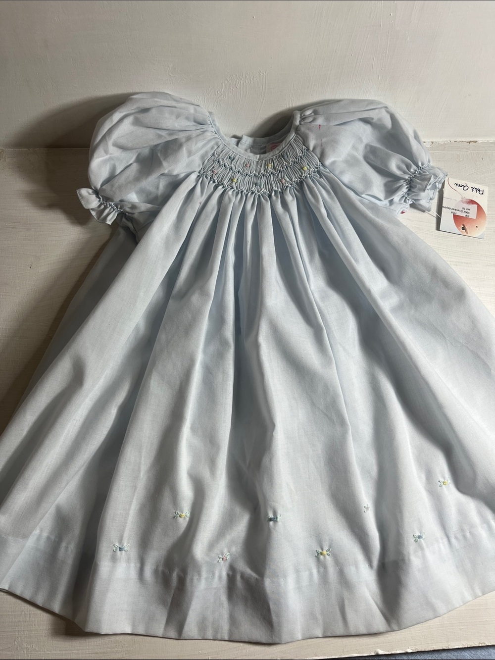 Infant Day Gown NEW Petit Ami Sz 3 Monthe